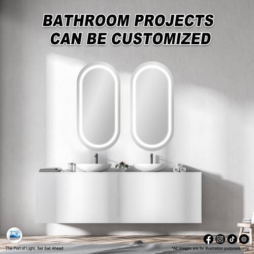 How could there be such a bright mirror lamp