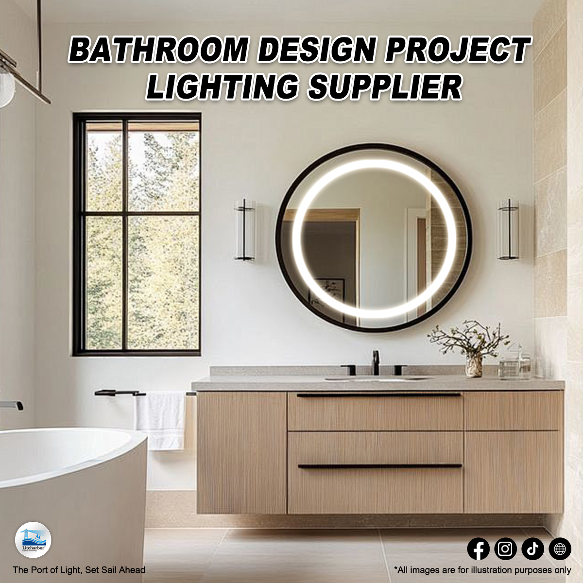 %title插图%num Customized mirror lamp service – Interpreting Personalized Spaces